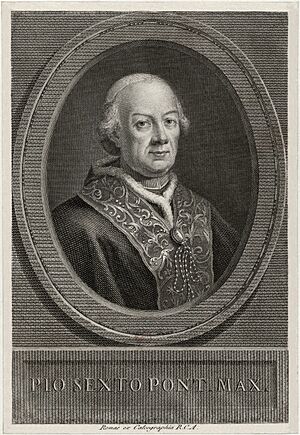 Pius VI, Pont.Max. engraving BNF Gallica