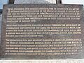 Plaque on the Graves of the Forgotten Ten