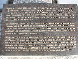 Plaque on the Graves of the Forgotten Ten