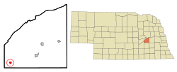 Location of Polk, Nebraska