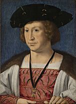 Portret van Floris van Egmond (1469-1539), graaf van Buren en Leerdam Rijksmuseum SK-A-217