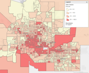 Poverty in Maricopa County