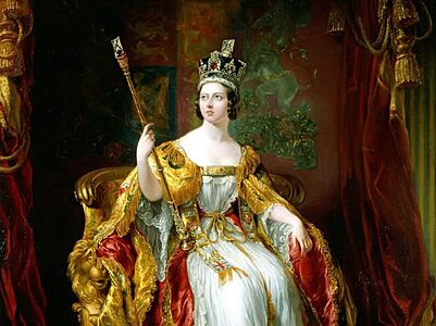 Queen Victoria-by George Hayter