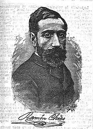 Ramón Chíes, de Miró, La Campana de Gracia, 28-10-1893