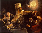 Rembrandt - Belshazzar's Feast - WGA19123