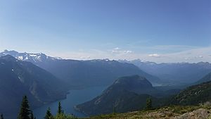 Ross Lake from Desolation Peak in 2017