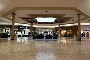 Rushmore Mall interior near main entrance in Rapid City, South Dakota