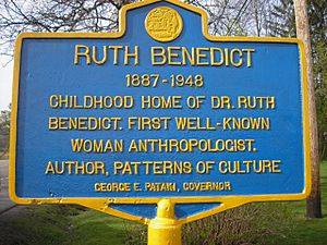 Ruth Benedict Norwich NY 