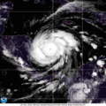 Satellite Loop of Hurricane Iota 11-16-2020