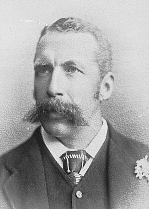 Sir Edward Charles Stirling - Portrait by T Duryea (cropped)