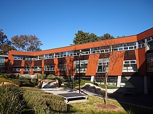 Southern wing of the JG Crawford Building August 2013