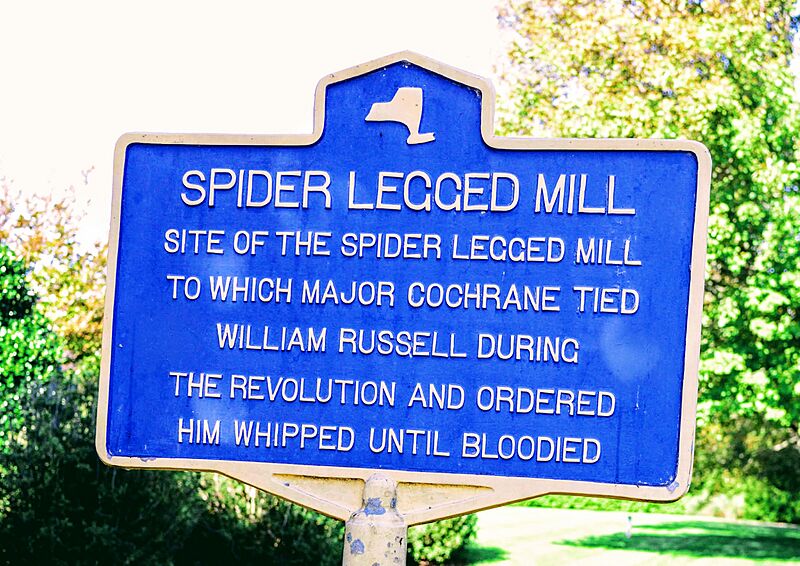 Spider Legged mill Historical Marker BEE8058