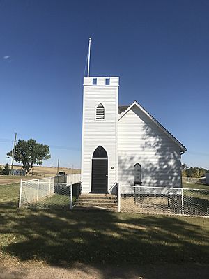 St. Laurence Church in Monitor