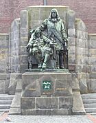 Standbeeld Gebroeders de Wit - Dordrecht