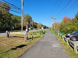 Sue Grossman Still River Greenway sign, Torrington CT