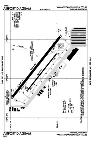 TOA - FAA airport diagram