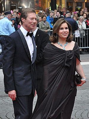 The Grand Duke and Grand Duchess of Luxembourg
