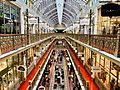 The Strand Arcade interior photographed from the top level, Sydney 02