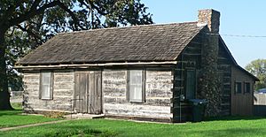 Theophile Bruguier cabin from NE 1