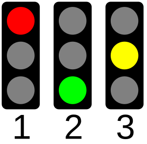 Rules for Pedestrians. the Meaning of Traffic Light Signals