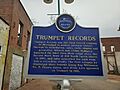 Trumpet Records Blues Trail Marker
