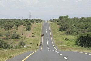Trunk road Tanzania