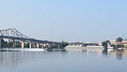 From the north side of the Tennessee River