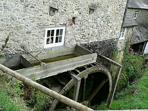 Water Wheel, Manor Mill, Branscombe - geograph.org.uk - 219603