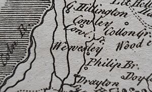 Wewesley (Yiewsley) John Rocque Middlesex 1769