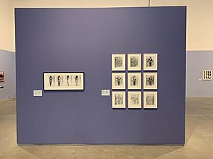 Works installed at Feminist Avant-Garde, Arles, France