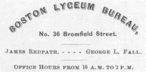 1872 BostonLyceumBureau