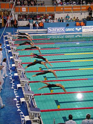 2008 LEN European Championships Final 400m Freestyle Women