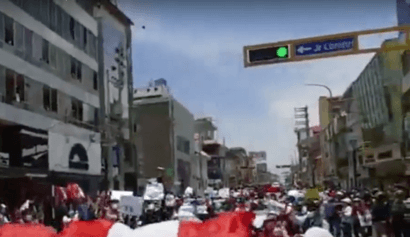2020 Peruvian protests - Huancayo.png
