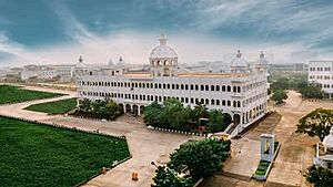 Administrative building of the Sathyabama university