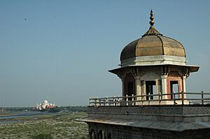 Agra Fort DistantTaj