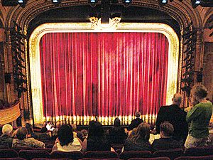 Al Hirschfeld Theatre stage NYC 2007