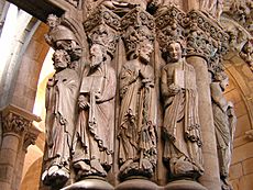Apóstoles del Pórtico de la Gloria