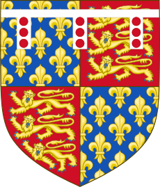 Arms of Edmund of Langley, 1st Duke of York