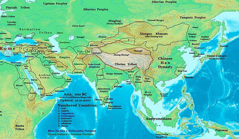Asia 100bc