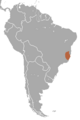 Atlantic Titi area