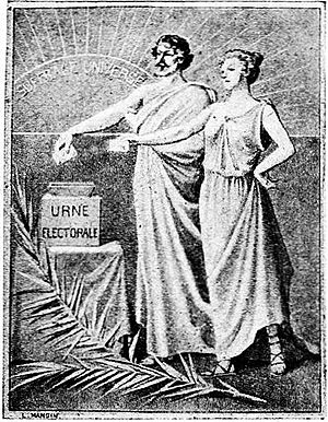 Auclert - Le vote des femmes, 1908 (page 7 crop)