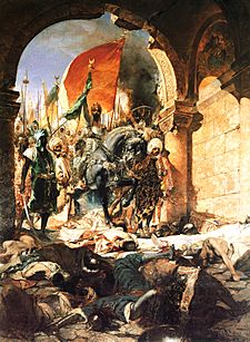 Benjamin-Constant-The Entry of Mahomet II into Constantinople-1876