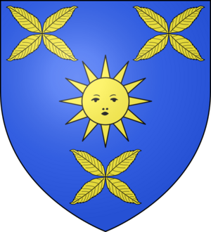 Blason ville fr Fierville-les-Parcs (Calvados)