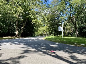 Buckley Country Day School Entrance, North Hills, Long Island, New York September 18, 2021