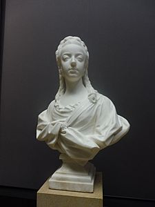 Buste de Marie-Antoinette par Jean Baptiste Lemoyne - 1771
