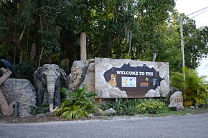 Central Florida Zoo Entrance