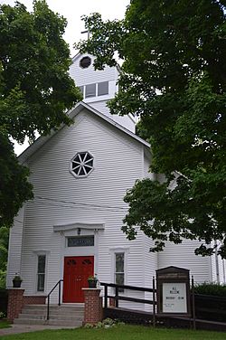 Chatham United Methodist Church front vertical