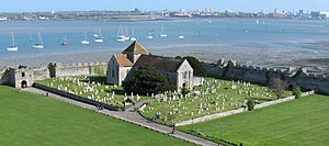Church within Portchester Castle