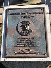 Commodore plaque