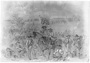 Confederate cavalry 1st virginia bw